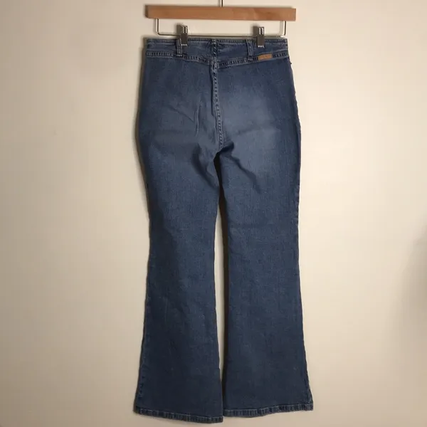 Vintage Tommy jeans ladies low‎ rise flare denim jeans size 7 - Image 7