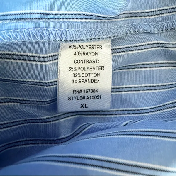 Tuckernuck Cornflower Blue Stripe Tie Front Collared long sleeve Dress NEW - Image 9