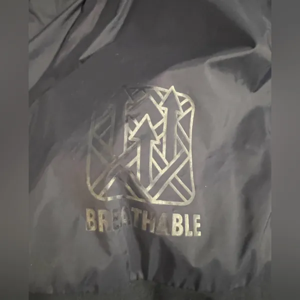 Bomboogie $252 Puffer Vest Hooded Hoodie Fall Navy Blue‎ Primaloft Nautical - Image 9
