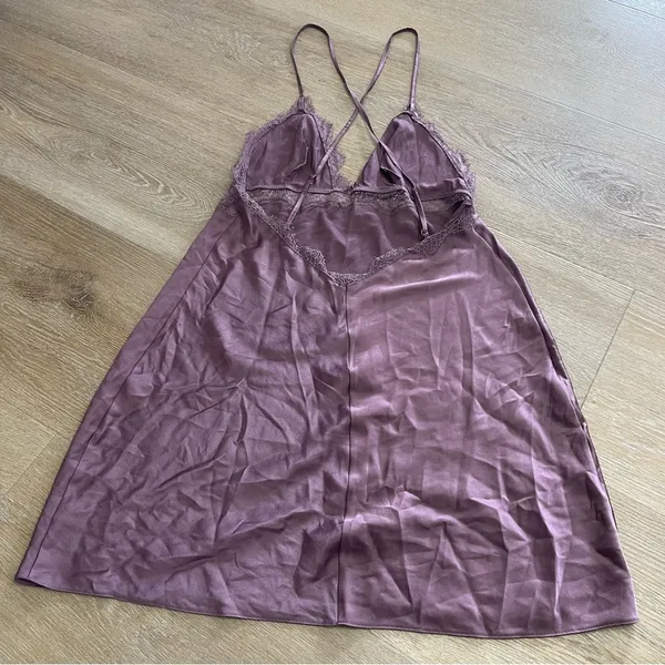 Victoria’s Secret Purple Slip Dress - Image 3