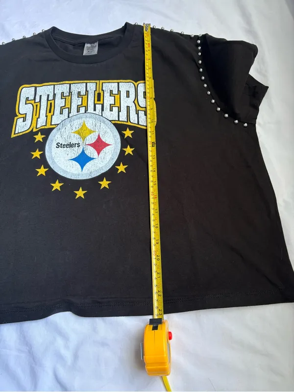 Gameday Couture Steelers Stud Shoulder Tee 2XL NWT - Image 10