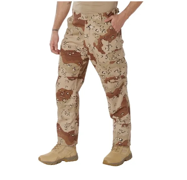 American Vintage Vintage Desert Camo Military BDU Cargo Pants - Image 3