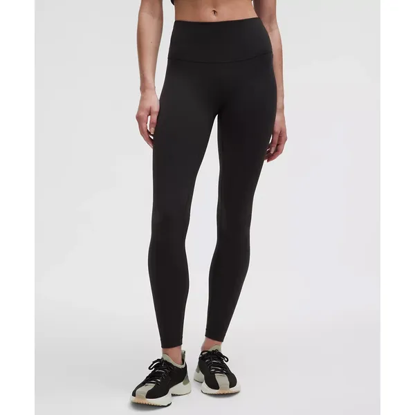 Lululemon Wunder Under High-Rise Tight Size 6 Black lw5bjws Stretch Athleisure - Image 9