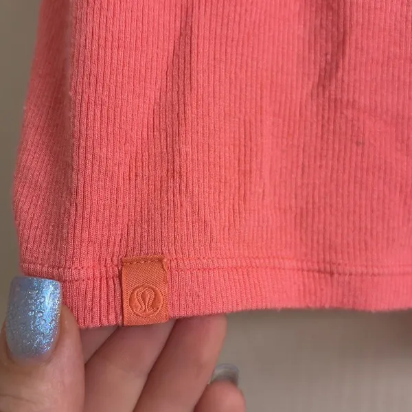 ✨Lululemon Hold Tight Straight-Hem Cropped Gaze Pink Sz 8 T-Shirt✨ - Image 6