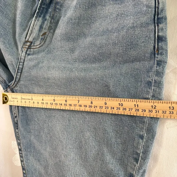 Abercrombie & Fitch Size 33/16S Womens Jeans 90s Slim Straight Ultra High Rise‎ - Image 6