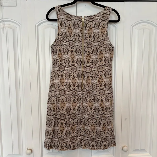 Cynthia Rowley Neutral Linen Dress Size‎ 6 - Image 2