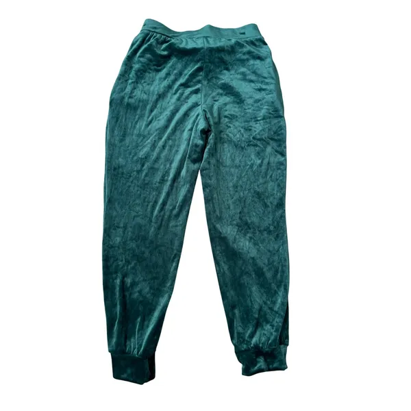 Magaschoni Velour Tracksuit‎ Size M Green Athleisure Comfort Travel Coord Set - Image 6