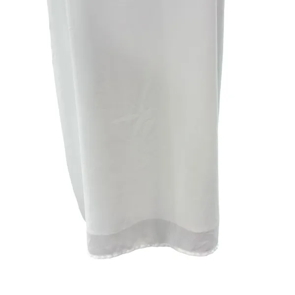 Naked Zebra Mini Shift Dress Y2K Retro Formal Office White SZ LG Lined Summer - Image 4