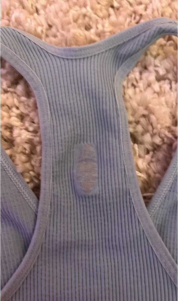 Free People Movement V-Neck Tank Ribbed Crop - Image 3