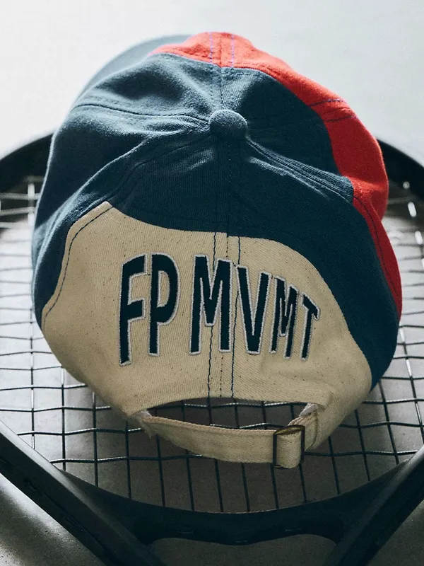 Free People Rule The Court Baseball Hat - Blue Red Combo - Image 3