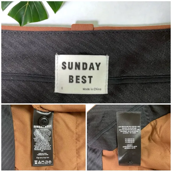 Aritzia Sunday Best Harvey Pants in Epicurean Brown - Image 11