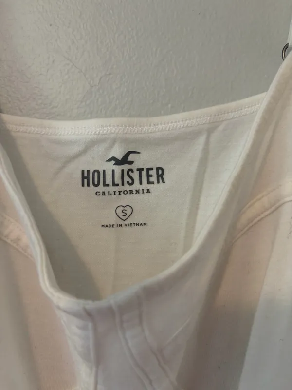 Hollister Tank Top White - Image 3
