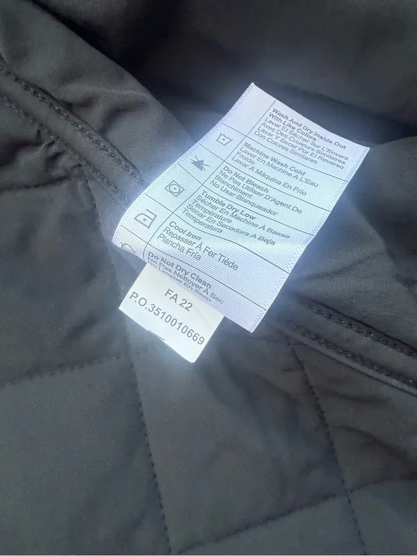 Carhartt Womens Rugged Flex Relaxed Fit Quilted Canvas Insulated Vest Black XL - Image 12