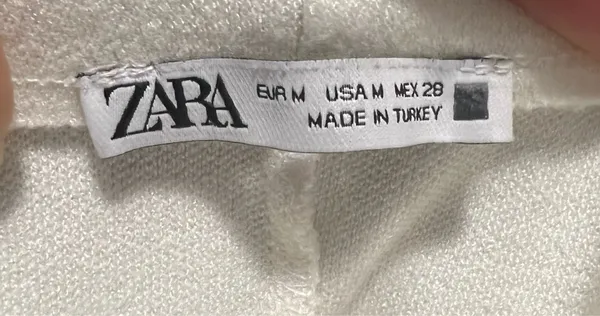 Womens medium Zara White Strapless Cut-Out Maxi Dress - Image 8