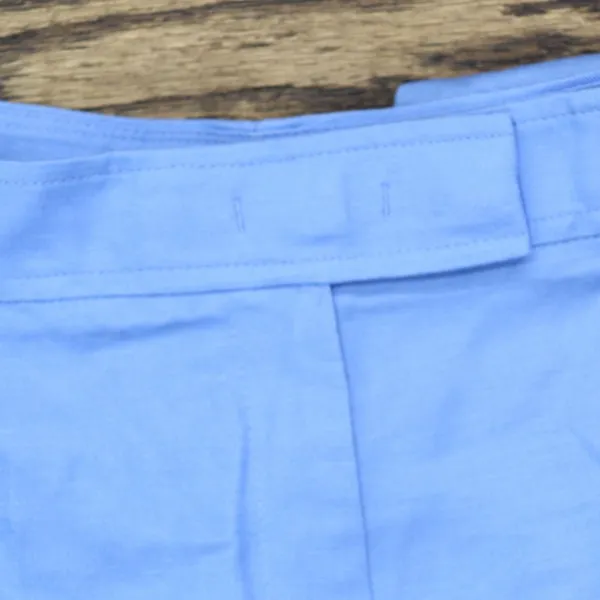 Anne Klein Womens High Rise Wide-Leg Pants 10895793 Adriatic Blue 2 - Image 4