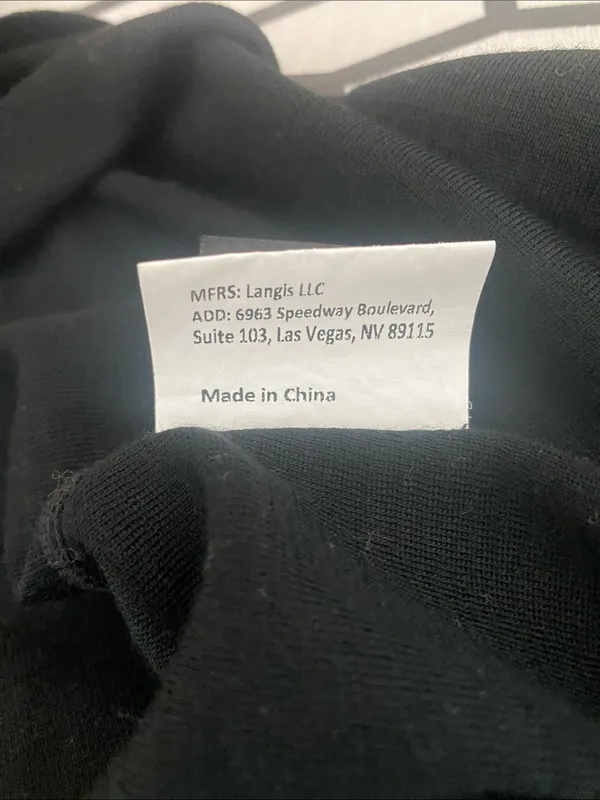 Ororo Merino Wool L/S Crew 200mg Black SMALL - Image 8