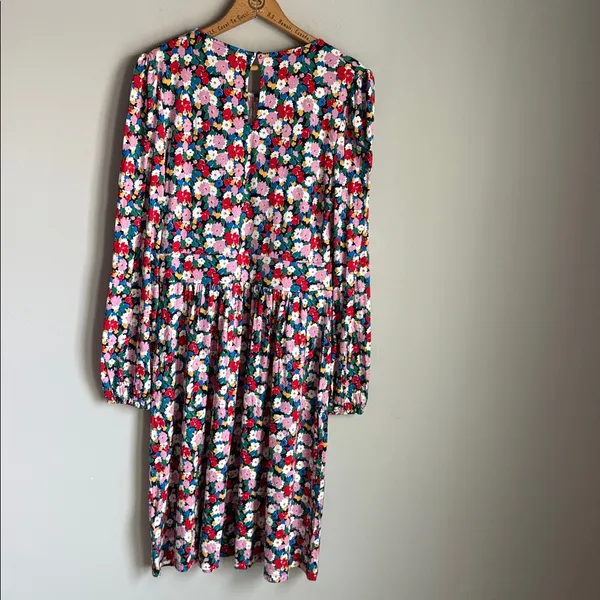 Boden Alexandra Blouson Jersey Dress 8 - Image 3
