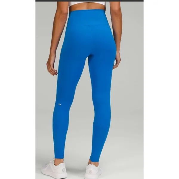 Lululemon Base Pace High Rise Tight Nulux Running Leggings Poolside‎ Blue size 8 - Image 2