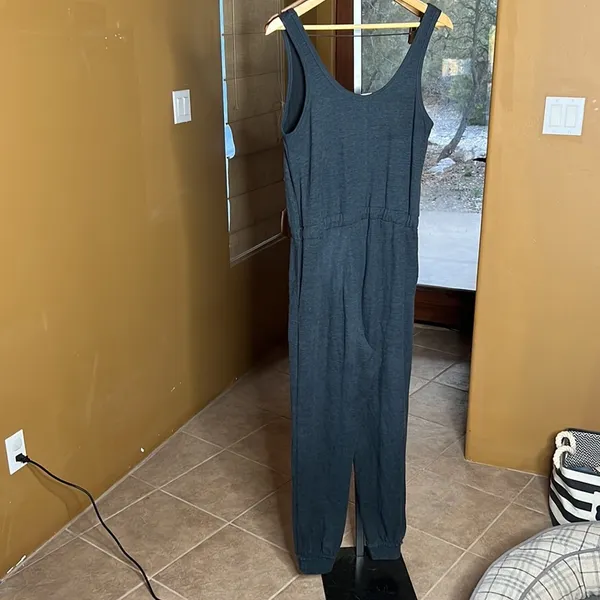 Free People FP Beach Bicoastal Romper Charcoal Gray Size Small Lounge - Image 11