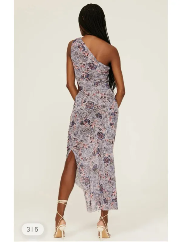 Misa LA Aries Floral Cutout Body-con Maxi Dress - Image 10