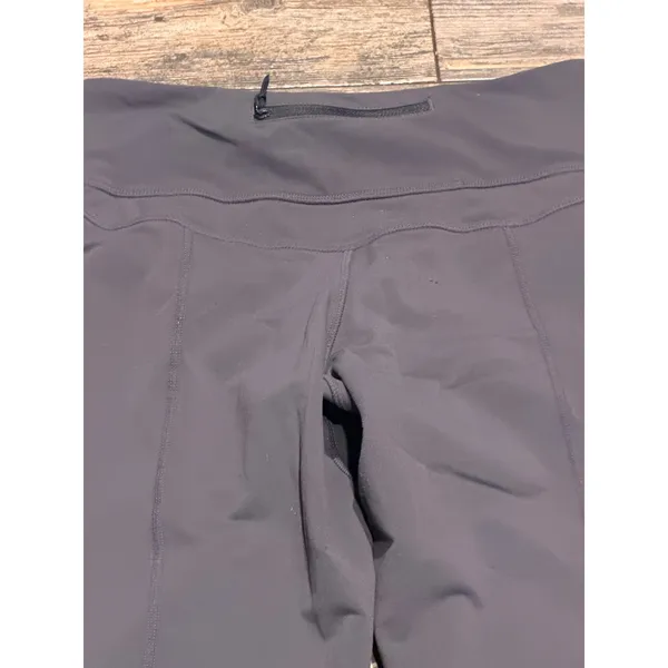 Lululemon Run: Free Pant Coal Grey Pockets W5221S Size 6 Softshell Outdoor Warm - Image 8