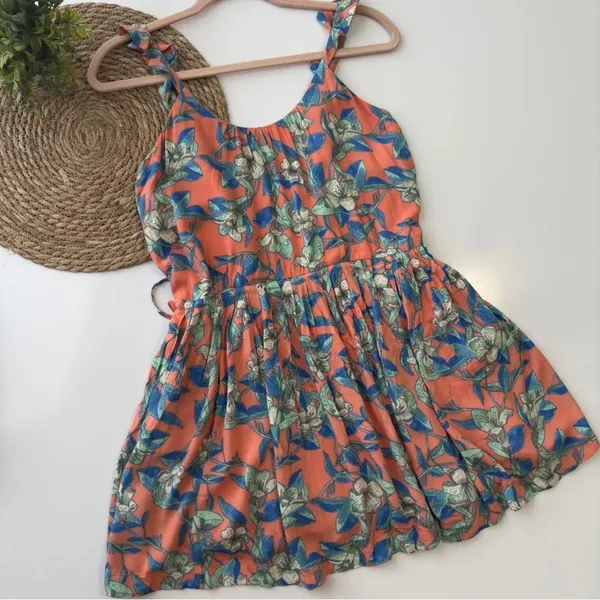 Free People Dear You Floral Flowy Mini Summer Dress‎ Size XS - Image 4