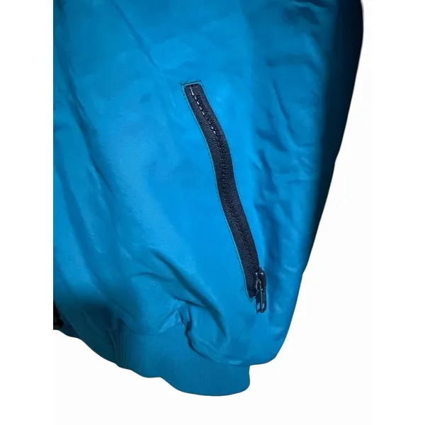 VTG Patagonia Blue Synchilla Fleece Lined Bomber Jacket Women's Size 13/14‎ - Image 8
