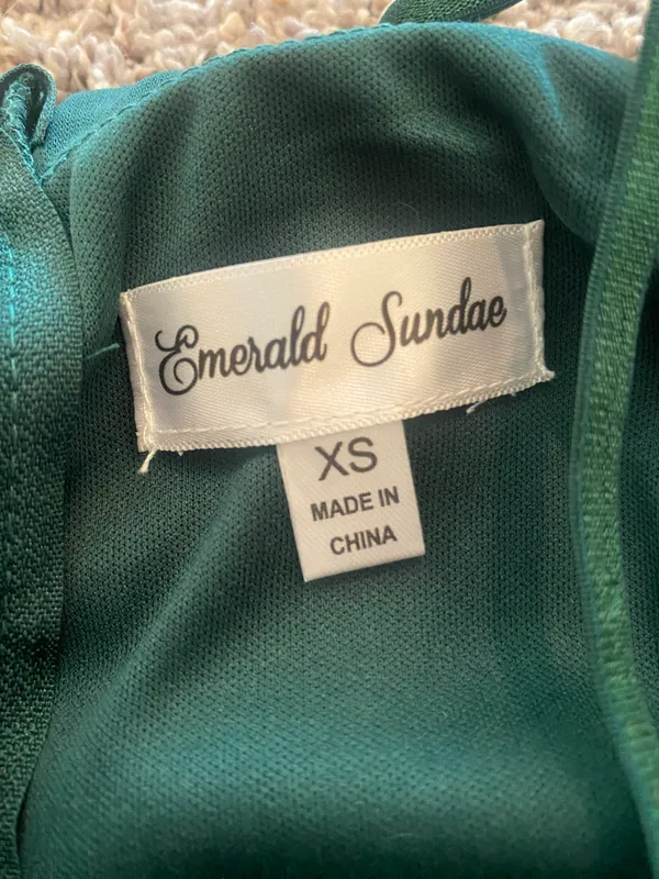 Emerald Sundae Homecoming Dress - Image 4