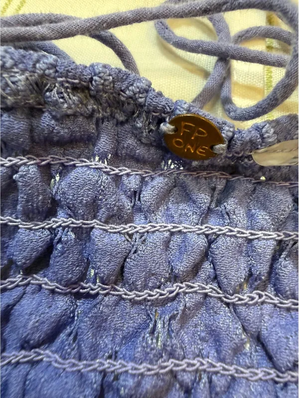 Free People Purple Lace Bralette S/P - Image 5