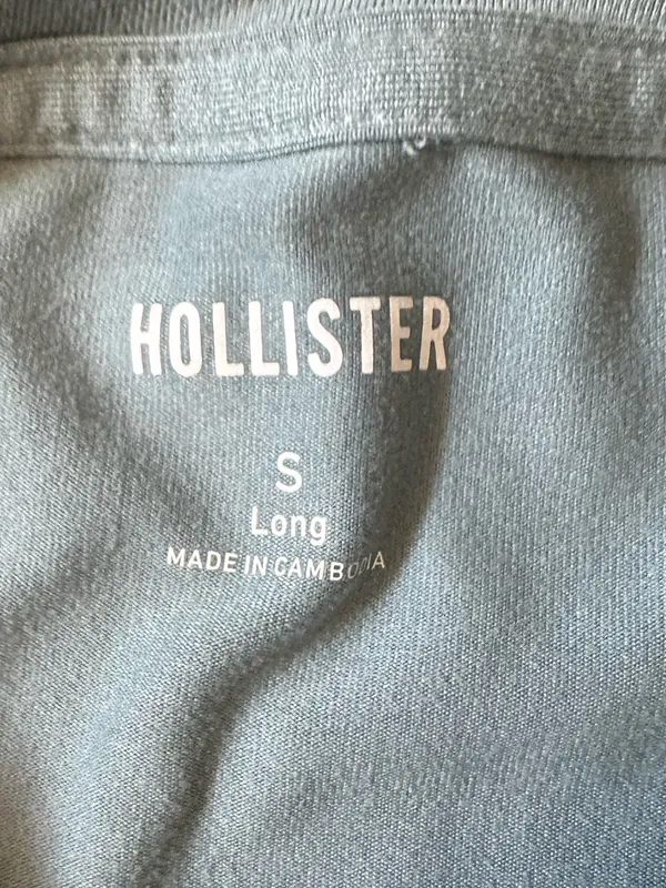 Hollister Short Sleeve Crew Tee in Sage - Image 3