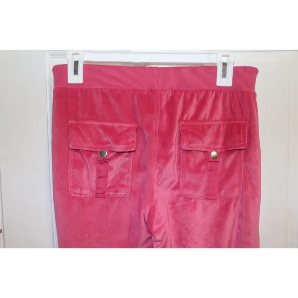 Pink Velour Tracksuit Set - Image 7