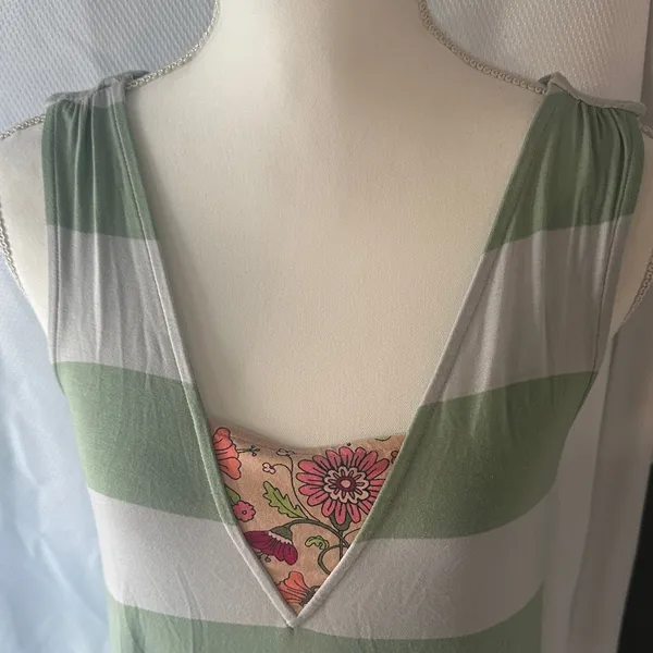 Matilda Jane Striped Maxi Dress with Floral Accent - Image 7