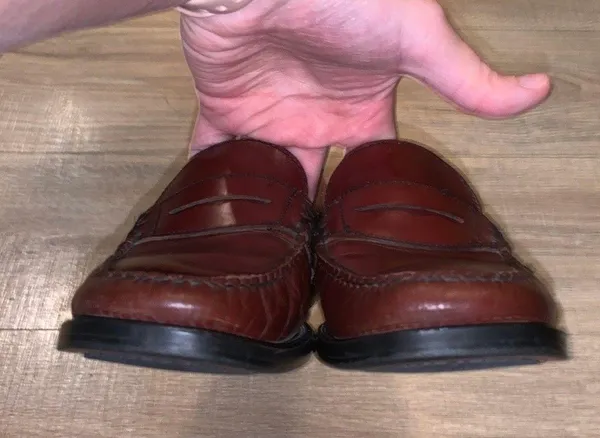 G.H. Bass &Co. Katherine 2 Wefjuns brown leather office loafers made in Brazil - Image 5