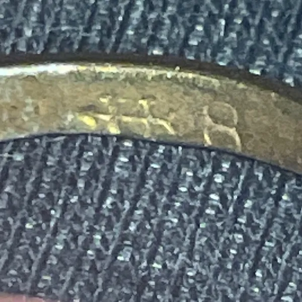 Vintage Uncas signed Opal and Rubies ring Size 8 - Image 7
