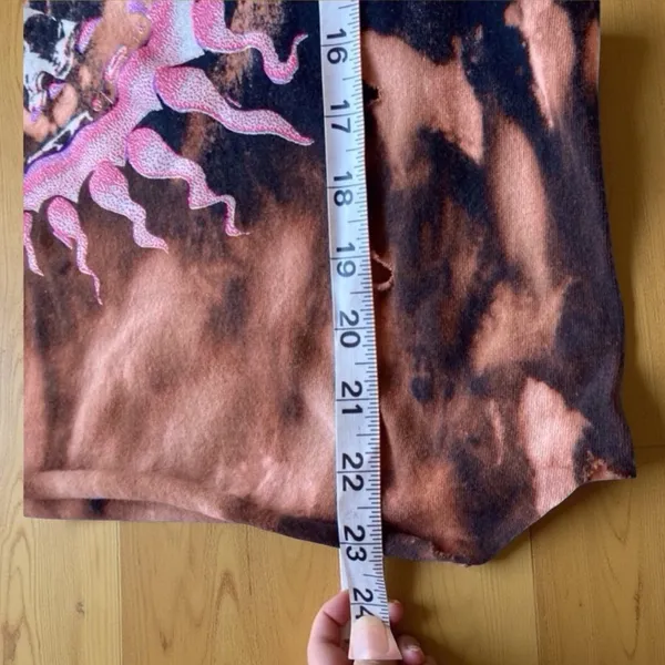 Sublime Bleach-Dye Band Tee | Distressed Grunge Fit - Image 7