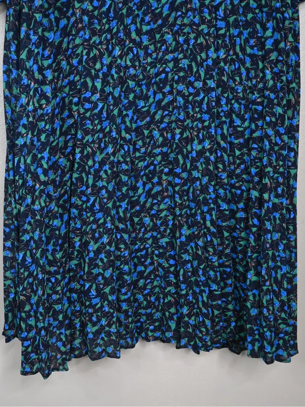 Anthropologie Skies Are Blue Women's XS V-Neck Long Sleeve Lined Midi Dress - Image 8