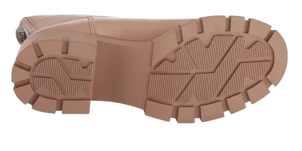 Women's Tanggo Caramel PU Fashion Boot US 9.5 Nwob - Image 4