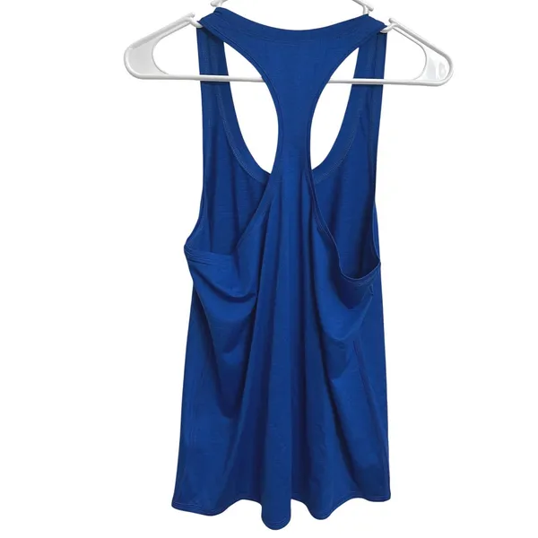 NWT Quince Womens Royal Blue Racerback Tank Top Size M Activewear Yoga Workout - Image 2