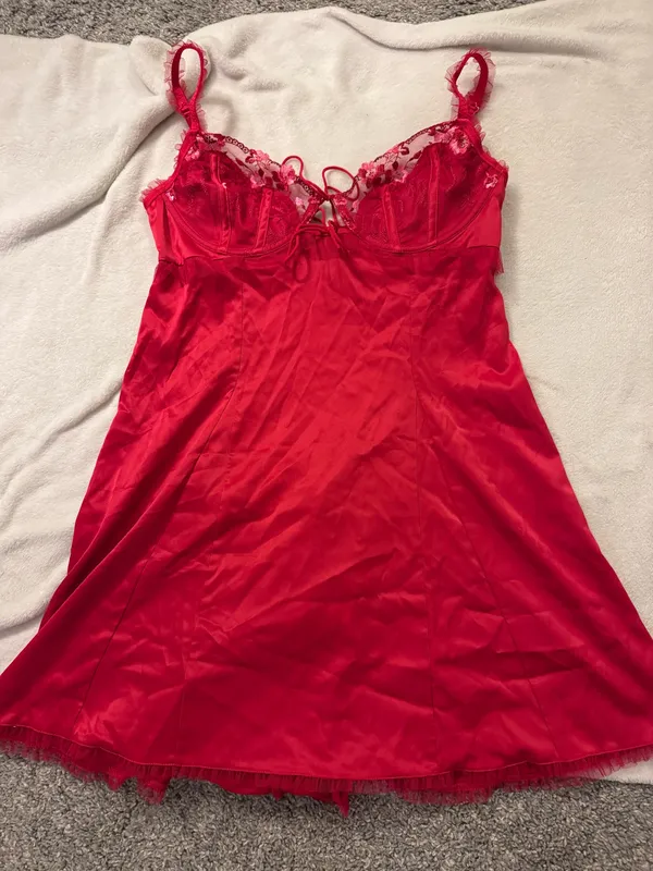 For Love & Lemons Mini Dress Lace - Image 2