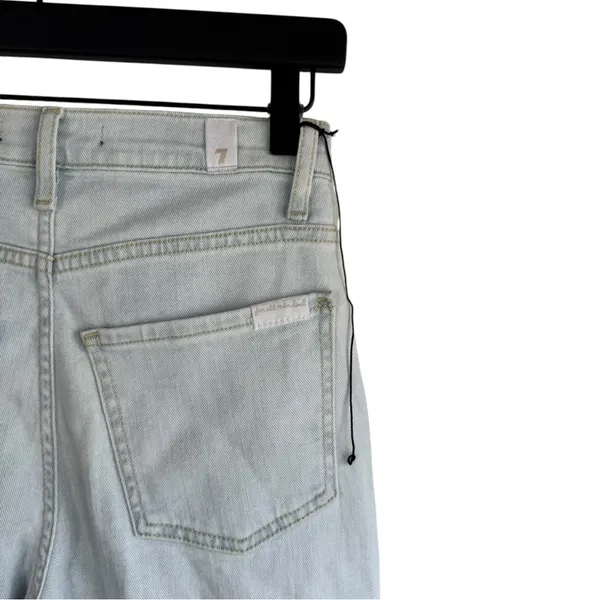 7 For All Mankind‎ UHR Cropped JO Jeans Summertime Light Wash 25 - Image 9