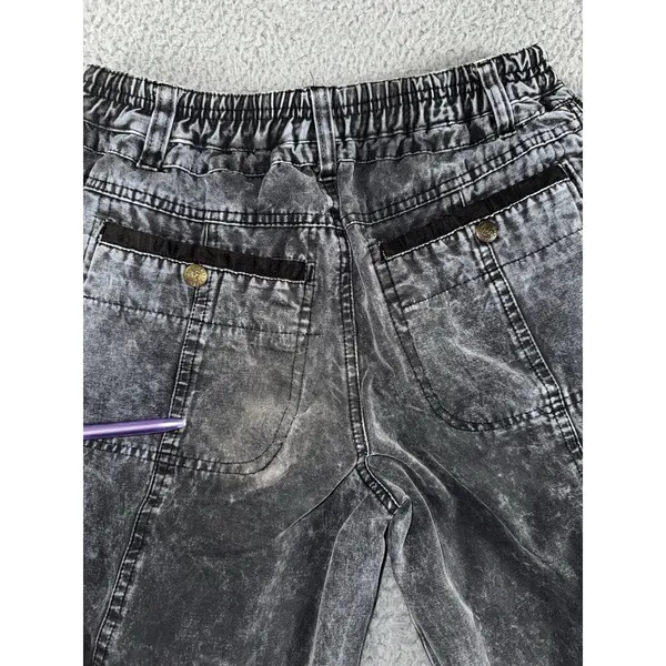 Vintage Academy Denim Joggers Pants Women‎ Juniors 14 Acid Wash 80s 90s - Image 7