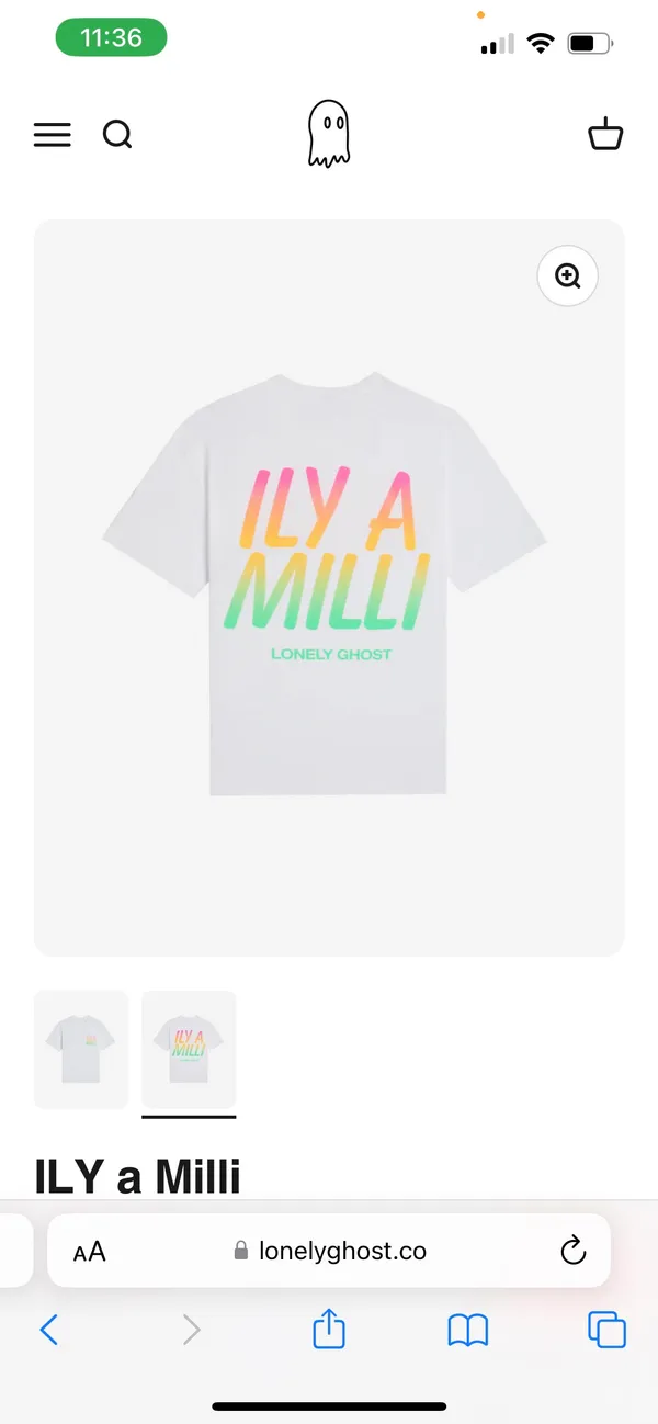 Lonely Ghost Shirt - Image 2