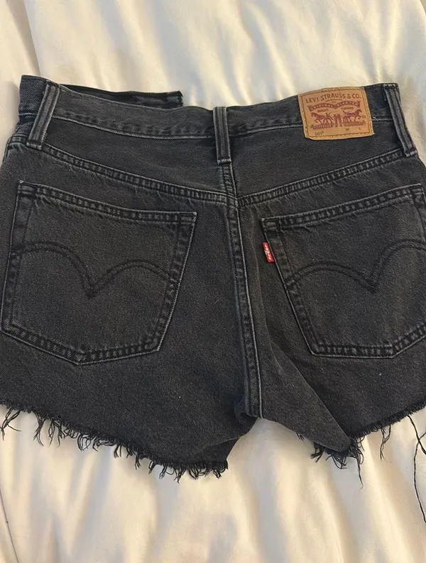 Levi’s 501 Shorts Denim High-Rise - Image 2