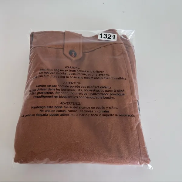 NWT Tory Burch Women's Skinny Auden‎ Pants in Terracotta - Image 14