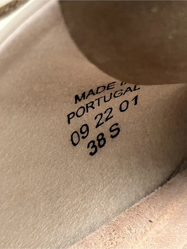 Birkenstock Bend Low Decon Pop Sneakers Taupe Eggshell Size 7 - 7.5 US Narrow - Image 12
