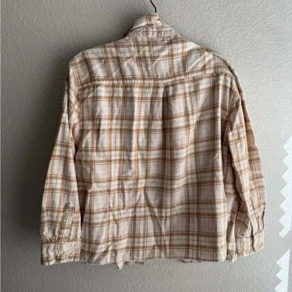 old navy boyfriend shirt flannel - Image 6