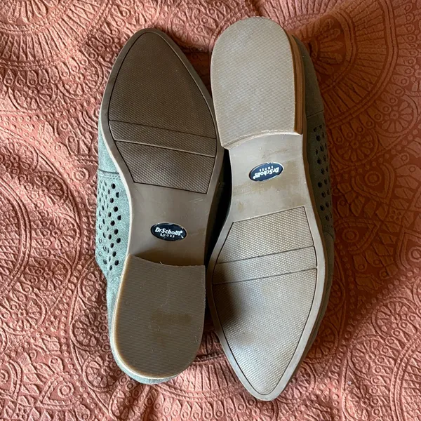 Dr.Scholls Equalchop Olive Green Oxfords Size 7.5 - Image 3