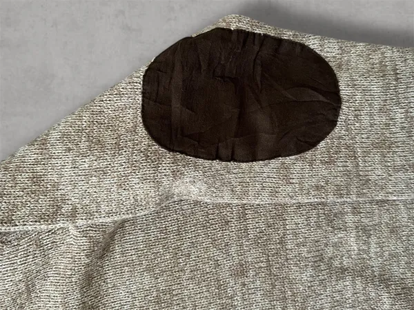CHAPS Tan and Brown Vintage 90s Sweater Knitwear - Image 6