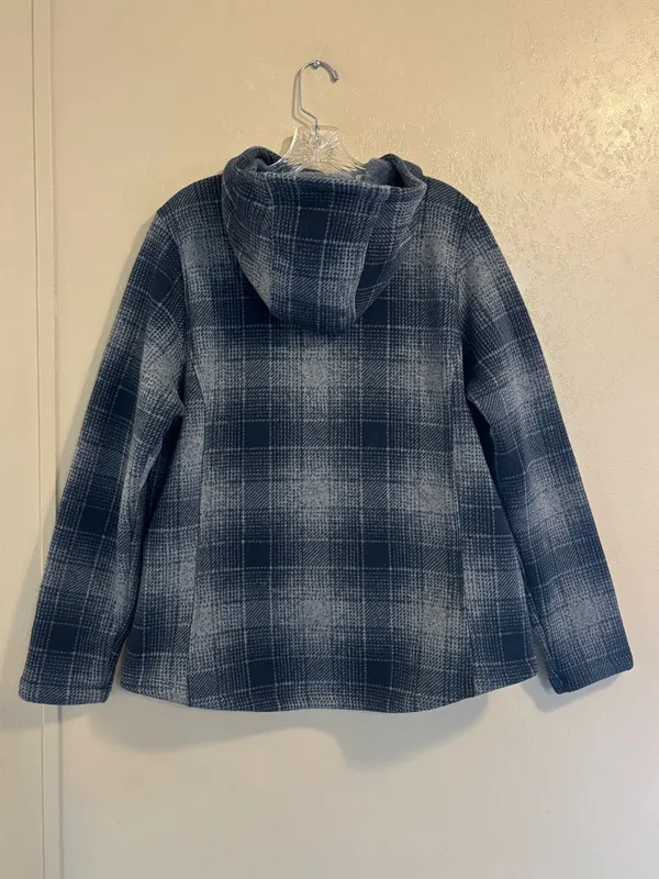 The North Face women’s Crescent Hooded Sweater Pullover sz L - Image 2