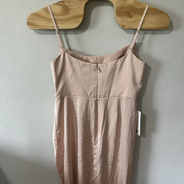 Azazie x Kendall + Kylie Dress Size A14 English‎ Rose Cowl Stretch Satin Mermaid - Image 6